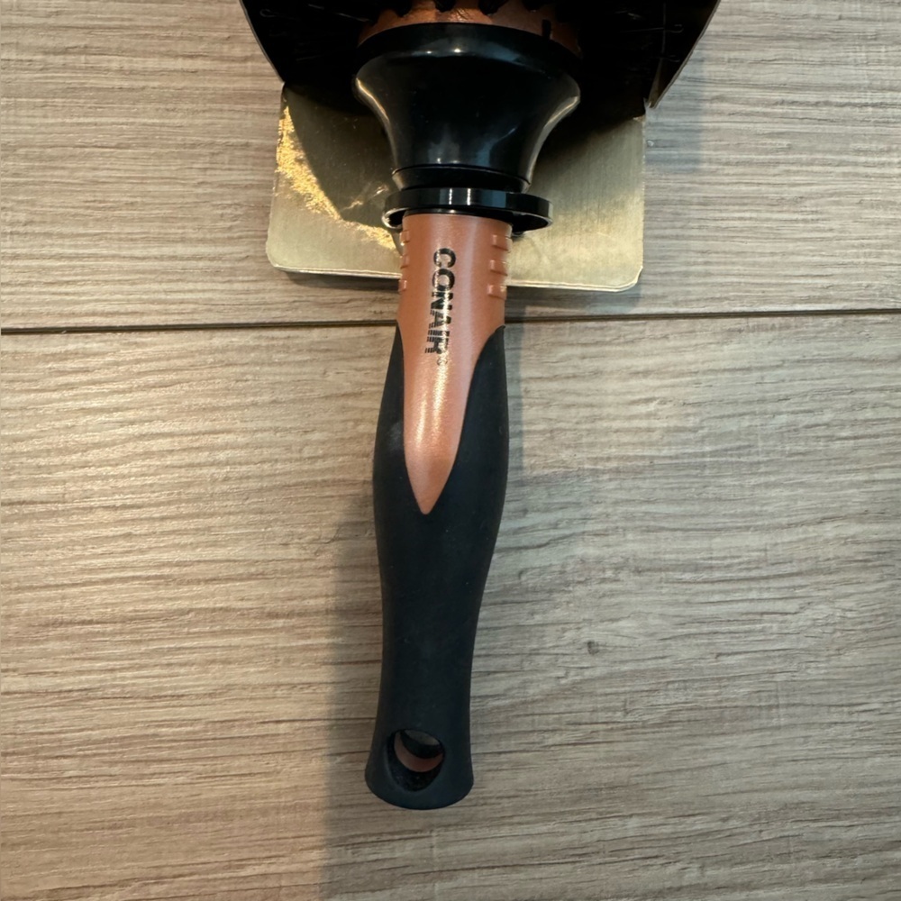 NWT Conair Quick Blow-Dry Pro Copper Hair Brush - Picture 6 of 8